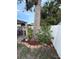 Relaxing backyard with a beautiful tree and a charming outdoor grill area, perfect for entertaining guests at 1149 6Th Ne Ave, Largo, FL 33770