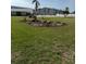 Well-maintained community lawn area with decorative flower garden at 1868 Shore S Dr # 608, South Pasadena, FL 33707
