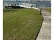 Outdoor waterfront dock and grassy area providing water access and scenic views at 1868 Shore S Dr # 608, South Pasadena, FL 33707