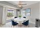 Bright dining area with balcony access, perfect for indoor-outdoor entertaining at 3315 58Th S Ave # 314, St Petersburg, FL 33712