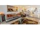 Spacious living room with stylish decor, comfortable seating, and an open concept layout at 4400 37Th S St # 2, St Petersburg, FL 33711