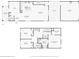 Detailed floorplan showcasing the layout of the home's two floors at 6251 Camino Dr, Apollo Beach, FL 33572