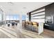 Open-concept kitchen with a large island, modern appliances and plenty of seating at 777 3Rd N Ave # 805, St Petersburg, FL 33701