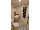 Compact bathroom with essential fixtures and decor at 10033 64Th N Ave # 9, St Petersburg, FL 33708