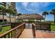 Community gathering gazebo located on the grounds near the beach at 1480 Gulf Blvd # 410, Clearwater Beach, FL 33767