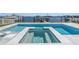Luxurious waterfront pool and spa with boat dock and serene water views at 201 Punta Vista Dr, St Pete Beach, FL 33706
