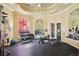 Community gym with a variety of weights and equipment for a full body workout and fitness goals at 2713 Via Murano # 216, Clearwater, FL 33764