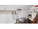 Well-organized closet featuring shelves, rod, and ample storage space at 2721 12Th N St, St Petersburg, FL 33704