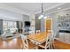 Bright dining room with hardwood floors and stylish decor at 2721 12Th N St, St Petersburg, FL 33704