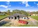 Image of new home under construction featuring a modern roof design at 31049 Eloian Dr, Wesley Chapel, FL 33545