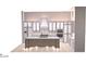 Spacious kitchen layout with a large center island, ample cabinets, and modern appliances at 31049 Eloian Dr, Wesley Chapel, FL 33545