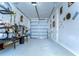 Spacious garage with ample storage and a clean epoxy floor at 32960 Regent Canal St, Wesley Chapel, FL 33545
