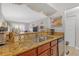 Kitchen sink and countertop with dishwasher at 406 W Azeele St # 103, Tampa, FL 33606
