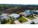 Charming single-Gathering home featuring well-maintained landscaping and a paved driveway at 7034 Southwind Dr, Hudson, FL 34667