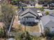 Aerial view of a single-story home with a fenced backyard at 951 9Th S Ave, St Petersburg, FL 33705