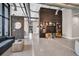 Spacious lobby with comfortable seating, decorative shelving, and elegant design at 175 2Nd S St # P03, St Petersburg, FL 33701