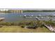 Waterfront boat dock and canal provides deep water access for boating and outdoor activities at 19915 Gulf Blvd # 704, Indian Shores, FL 33785
