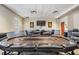 The game room includes an impressive poker table with cup holders and comfortable seating, ideal for game nights at 29443 Zeller Ave, San Antonio, FL 33576