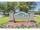 Entrance sign for Tampa Bay Golf and Country Club at 29443 Zeller Ave, San Antonio, FL 33576