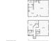Two story floor plan displays main rooms and dimensions at 303 Grand Ave, Brooksville, FL 34604