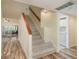 Hallway showing access to Living Room and Laundry Room at 3130 Eagles Landing W Cir, Clearwater, FL 33761