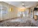 The home's bright bedroom features natural light, neutral tones, and comfortable carpet at 7133 El Matador St, Zephyrhills, FL 33541