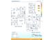 Granada II floor plan featuring detailed layouts for both the main and second floors at 8414 Eagle Brook Dr, Land O Lakes, FL 34638