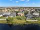 Aerial view of the property showcasing backyard and surrounding neighborhood at 11720 Winterset Cove Dr, Riverview, FL 33579