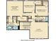 Floorplan layout displaying the second floor, including bedrooms, bathrooms, and loft at 11720 Winterset Cove Dr, Riverview, FL 33579