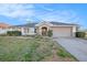 Charming single-story home featuring a well-manicured lawn and inviting curb appeal at 1559 Overland Dr, Spring Hill, FL 34608