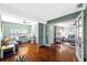 Spacious living room with hardwood floors and bright natural light at 3235 34Th N Ave, St Petersburg, FL 33713