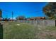 A well-maintained backyard featuring a pristine privacy fence at 4191 39Th S St, St Petersburg, FL 33711