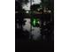 A pond with an illuminated fountain at night at 8946 Old Pasco Rd, Wesley Chapel, FL 33544