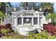 Entrance to the Andalusia community with beautiful fountain, flowers and sign at 1335 Jumana Loop, Apollo Beach, FL 33572