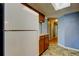 Kitchen view showcasing ample counter space and wood cabinetry at 136 Sycamore Ln # C, Oldsmar, FL 34677