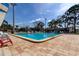 Sparkling community pool surrounded by lounge chairs, creating a resort-like atmosphere at 136 Sycamore Ln # C, Oldsmar, FL 34677