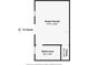 Floor plan for guest house and bathroom at 2007 Yale Ave, Bradenton, FL 34207