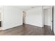 Spacious bedroom with hardwood floors and bright natural light at 3201 S Manhattan Ave, Tampa, FL 33629