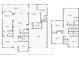 Detailed floor plan showcasing the layout of the home, including the kitchen, living room, bedrooms, and bathrooms at 410 Manns Harbor Dr, Apollo Beach, FL 33572