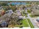 Large, green lawn with a white fence contains a lovely single story home at 8025 N Gomez Ave, Tampa, FL 33614