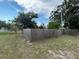 Fenced backyard providing a private outdoor space with lush green grass and mature trees at 926 43Rd S St, St Petersburg, FL 33711