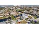 A beautiful coastal community with stunning water views, showcasing a range of homes and boat docks at 13429 Lisa Dr, Hudson, FL 34667