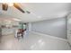 Spacious kitchen featuring a center island, stainless steel appliances, and plenty of natural light at 13429 Lisa Dr, Hudson, FL 34667