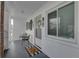 Charming entrance featuring a 