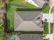 Aerial view of home's roof and lush backyard at 6326 Waves End Pl, Apollo Beach, FL 33572