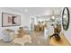 Bright and airy living room featuring modern furniture and stylish decor at 8704 Thornwood Ln, Tampa, FL 33615