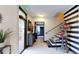 Modern entryway featuring sleek design elements, stylish decor, and a welcoming atmosphere at 10787 Oak Ne St, St Petersburg, FL 33716