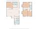 Architectural floor plan view of home, displaying room layouts and dimensions at 23 N Edwards St, Plant City, FL 33563