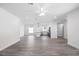 Spacious living room and kitchen area with stainless steel appliances and modern finishes at 23 N Edwards St, Plant City, FL 33563