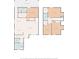 Detailed two-story floorplan showcasing the layout with kitchen, living room, bedrooms and bathrooms at 25 W Edwards St, Plant City, FL 33563